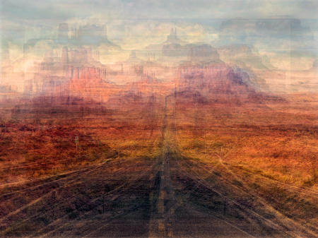 The Road to Monument Valley (Utah)