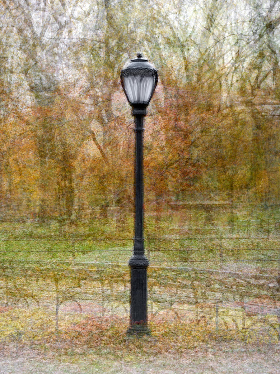 Central Park Street Lamp