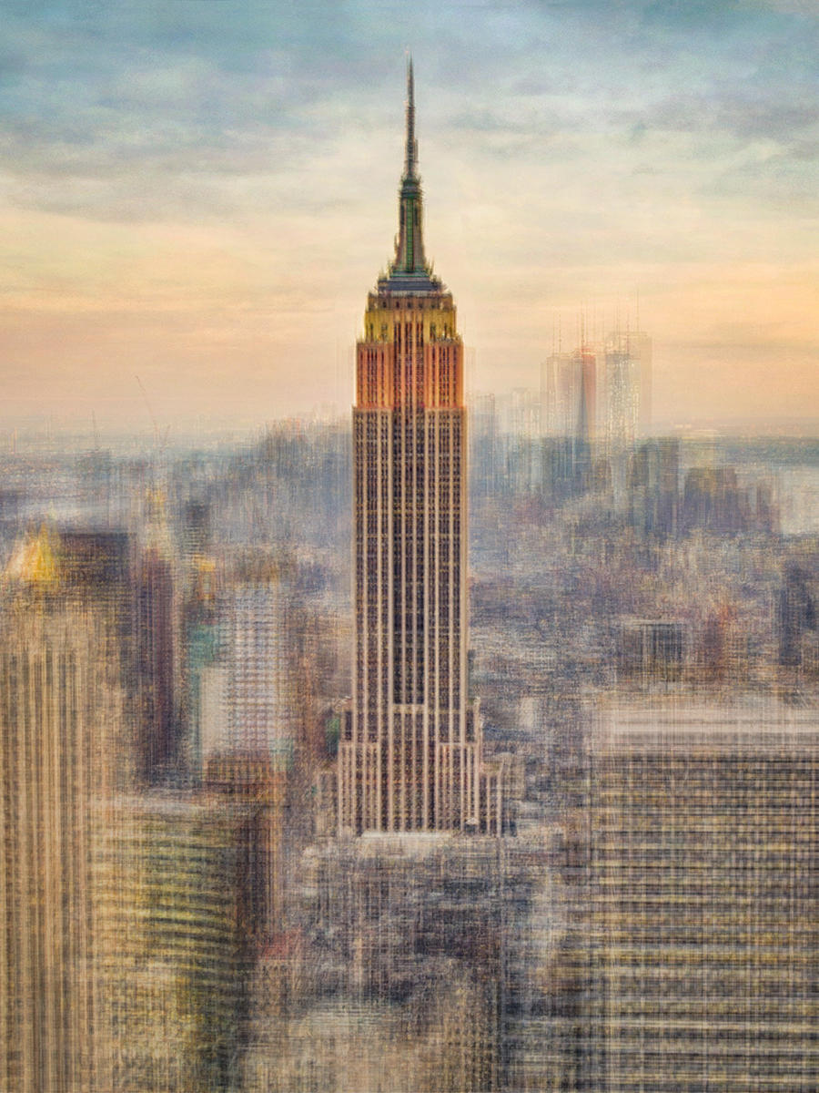 Empire State Building from The Rock