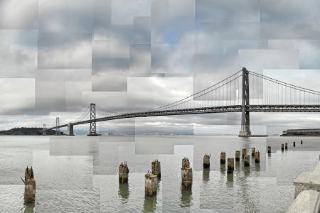 Bay Bridge & Pilings, San Francisco