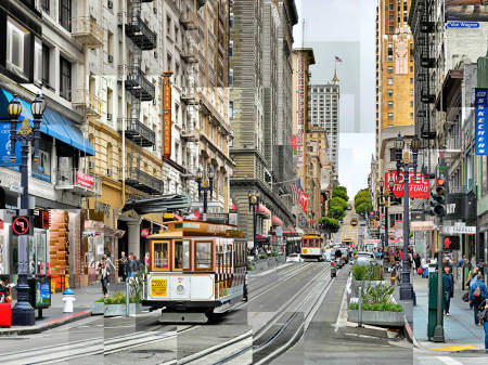 Cable Cars, Powell Street