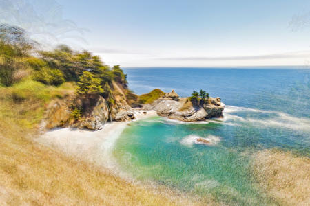 McWay Waterfall, Big Sur