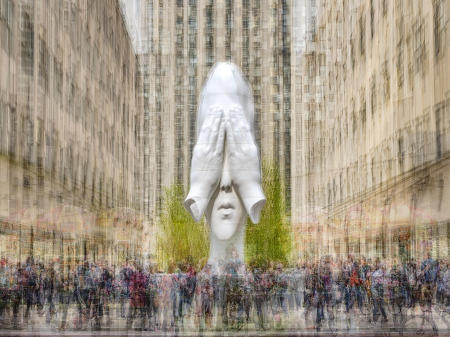Plensa, Rockefeller Center